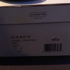 Coach Shoes - Adorable Coach patchwork sneakers Coach Shoes - Adorable Coach patchwork sneakers